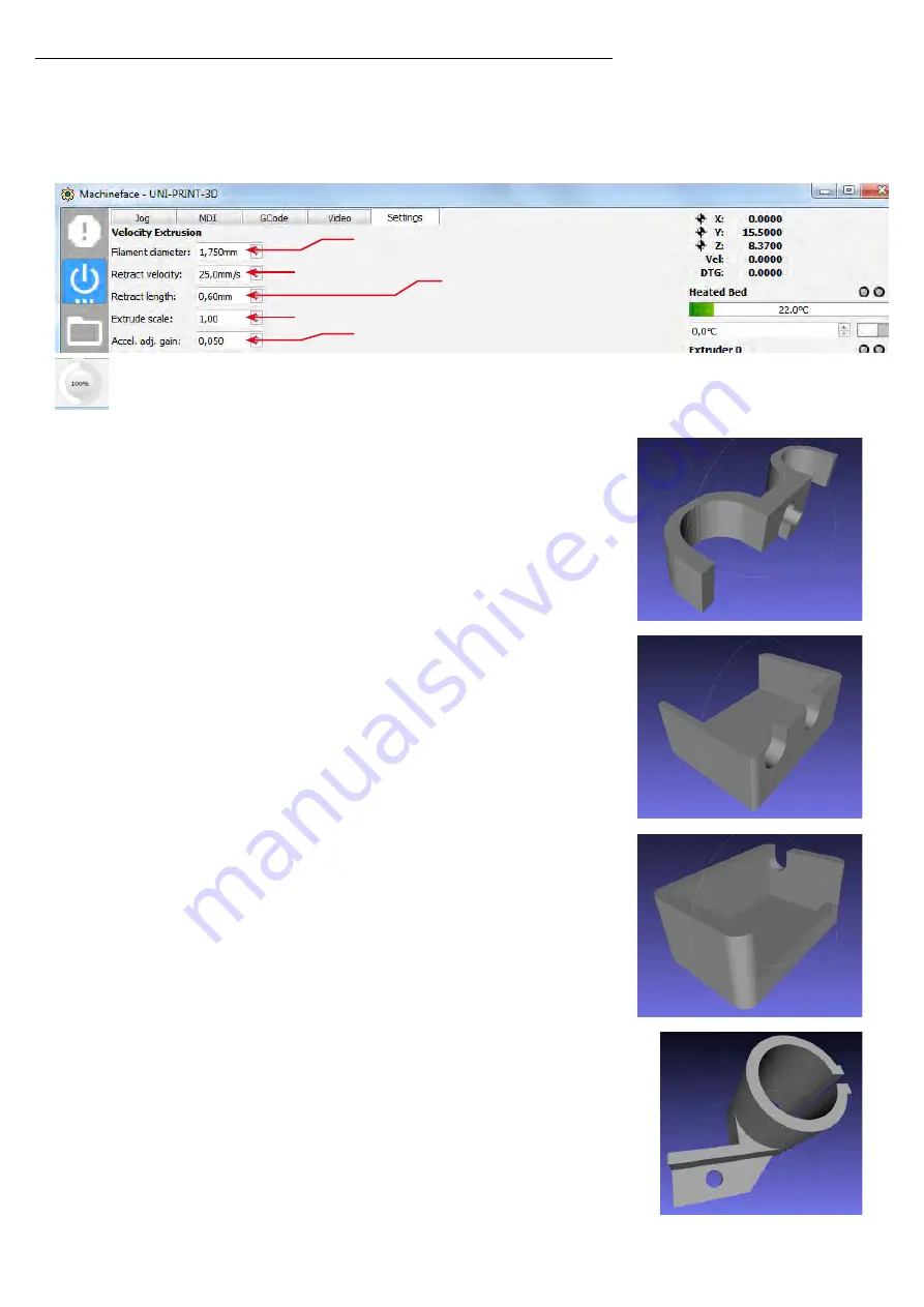 The Cool Tool Uni-Print-3D Скачать руководство пользователя страница 18