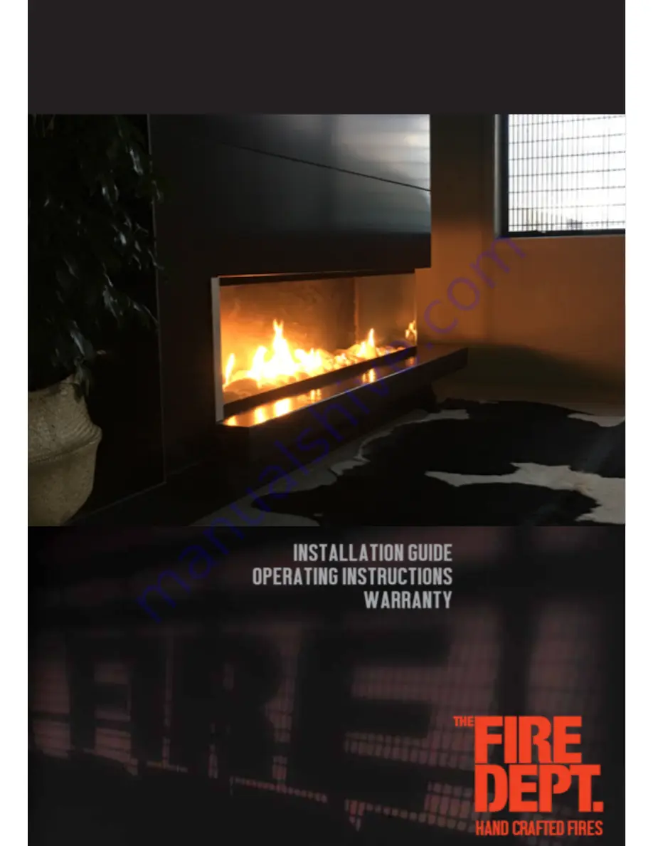 The Fire Dept GD3 Installation Manual Download Page 1