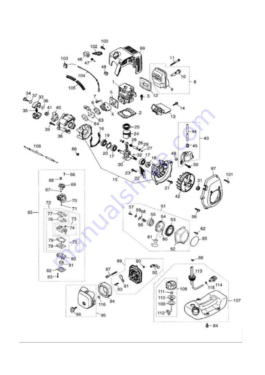 The Handy THHC30SB Operator'S Manual And Parts List Download Page 10