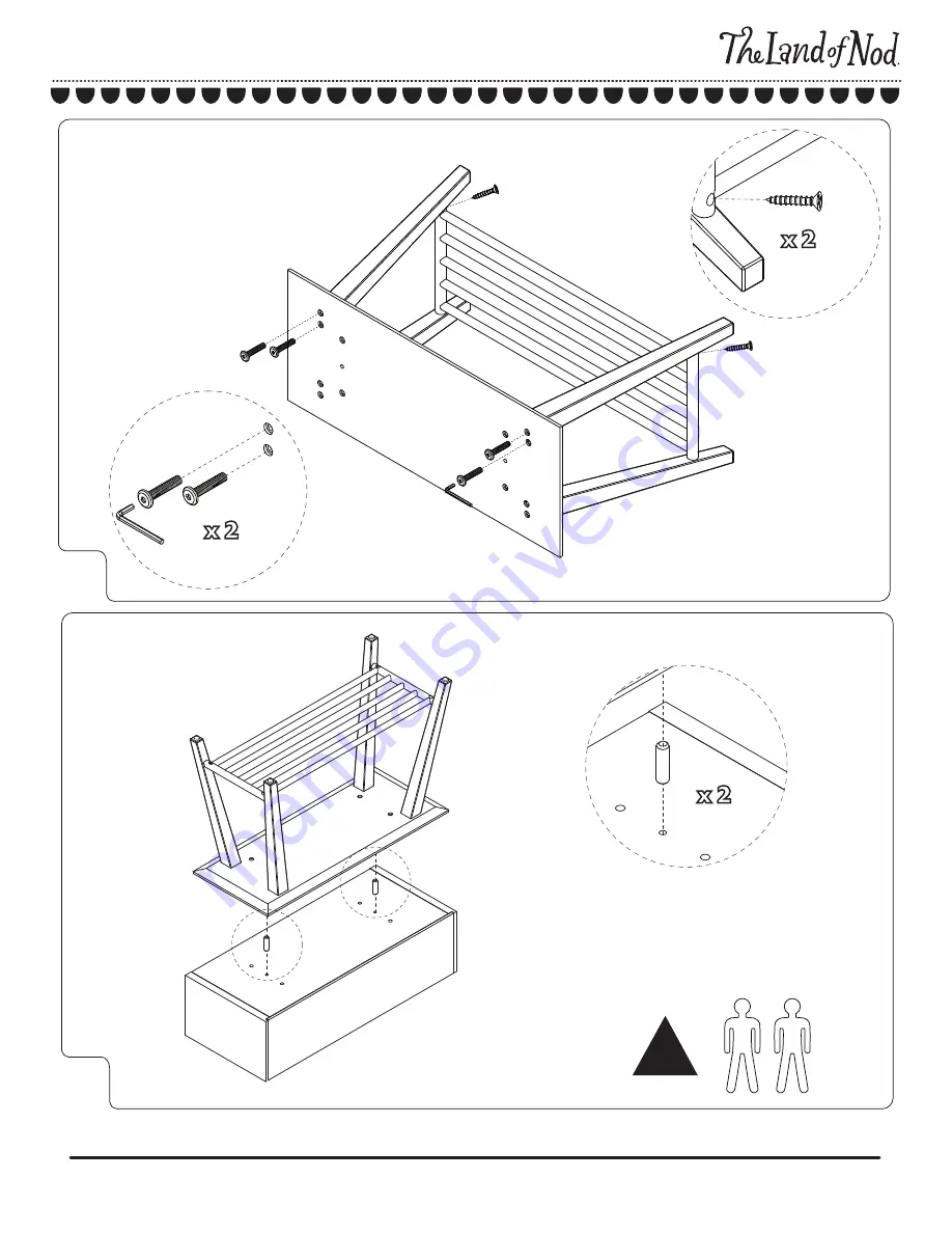 The Land of Nod Alto Bookcase Скачать руководство пользователя страница 4