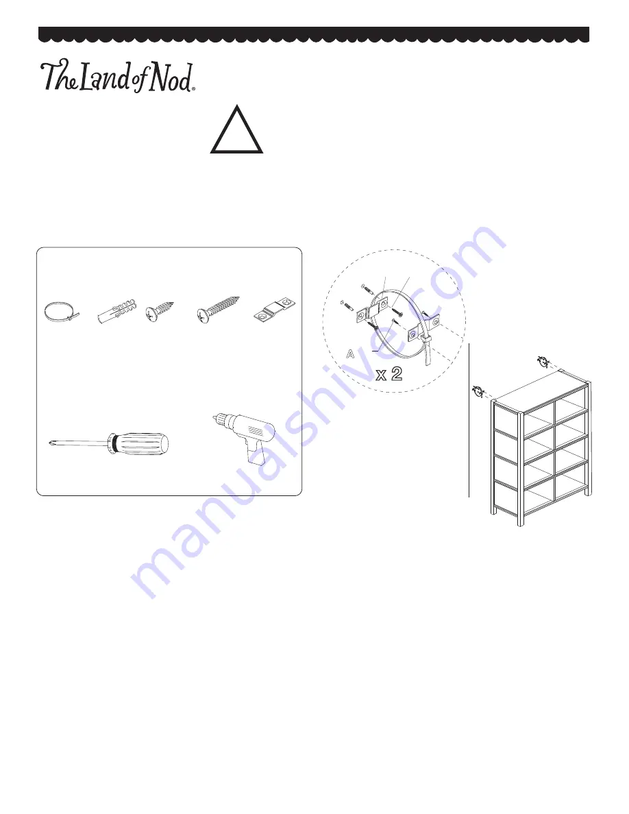 The Land of Nod Cube 8-cube Bookcase Assembly Instructions Download Page 4