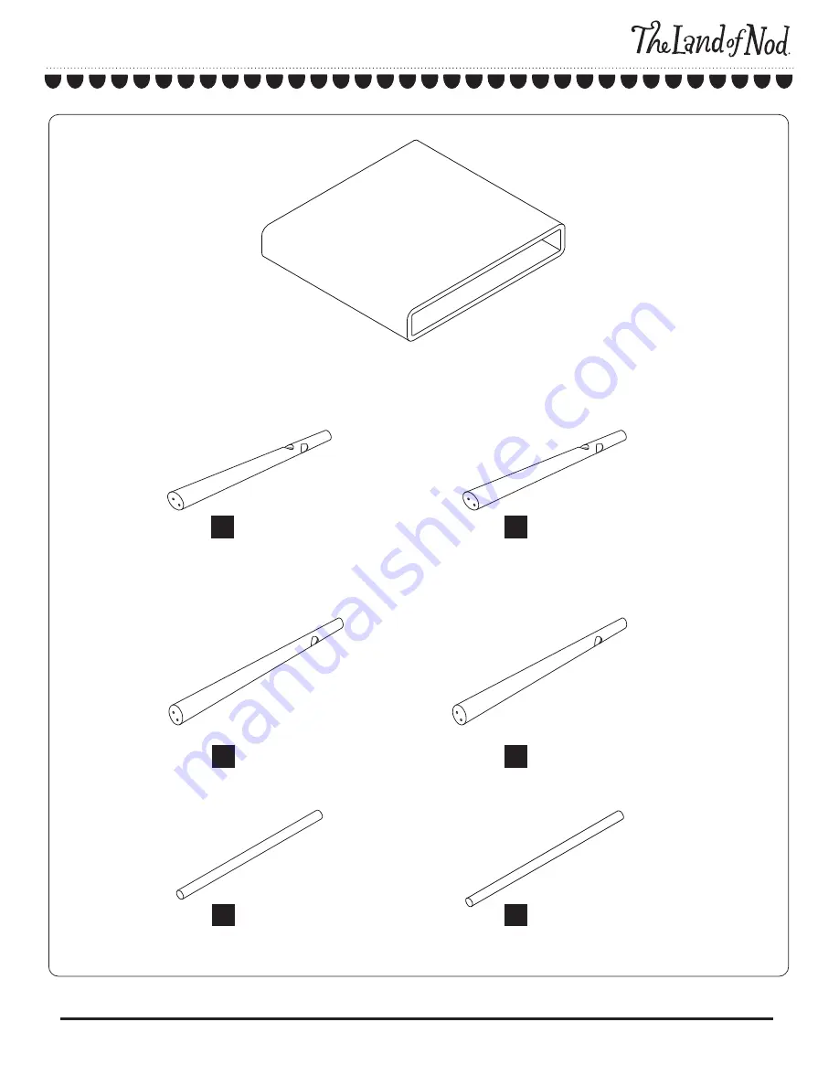 The Land of Nod In Class Play Table Assembly Instructions Download Page 2