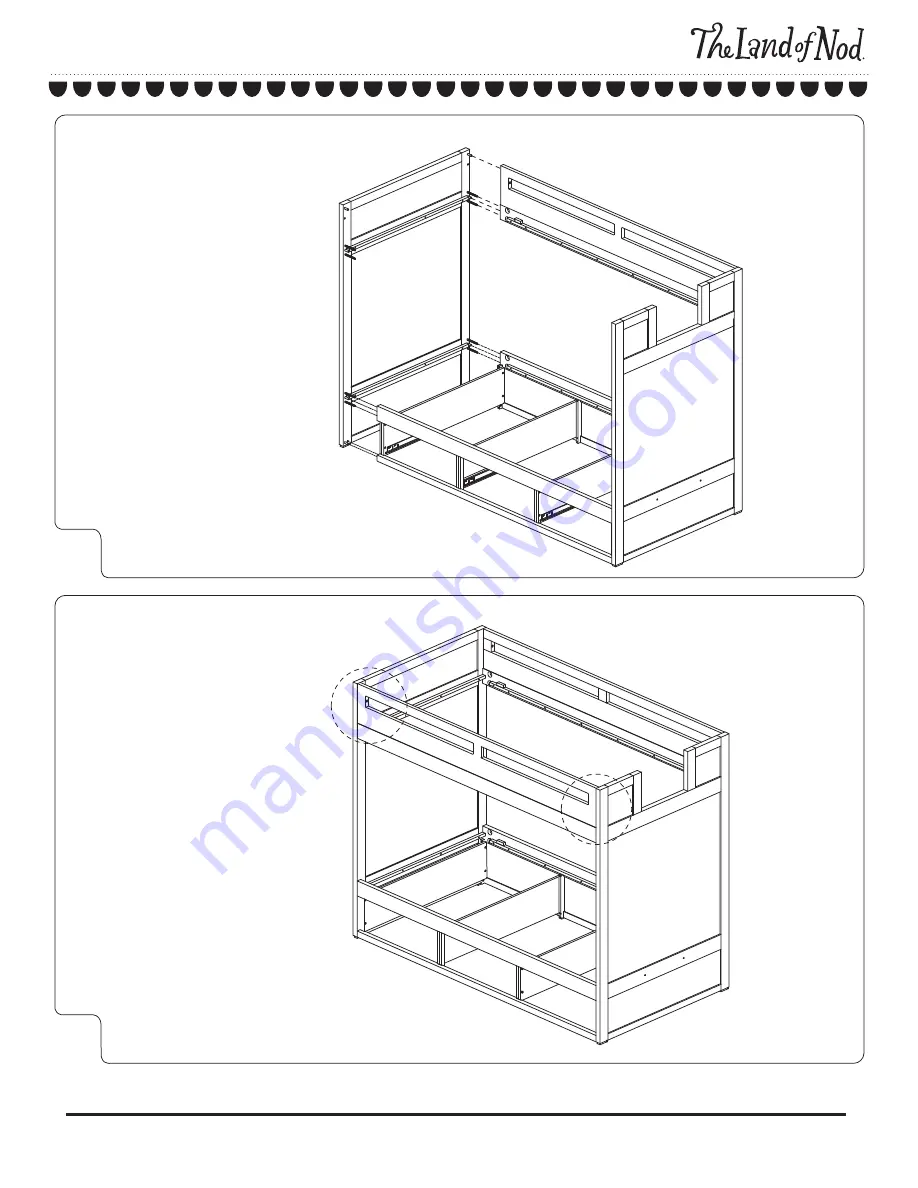 The Land of Nod Topside Bunk Bed Скачать руководство пользователя страница 7