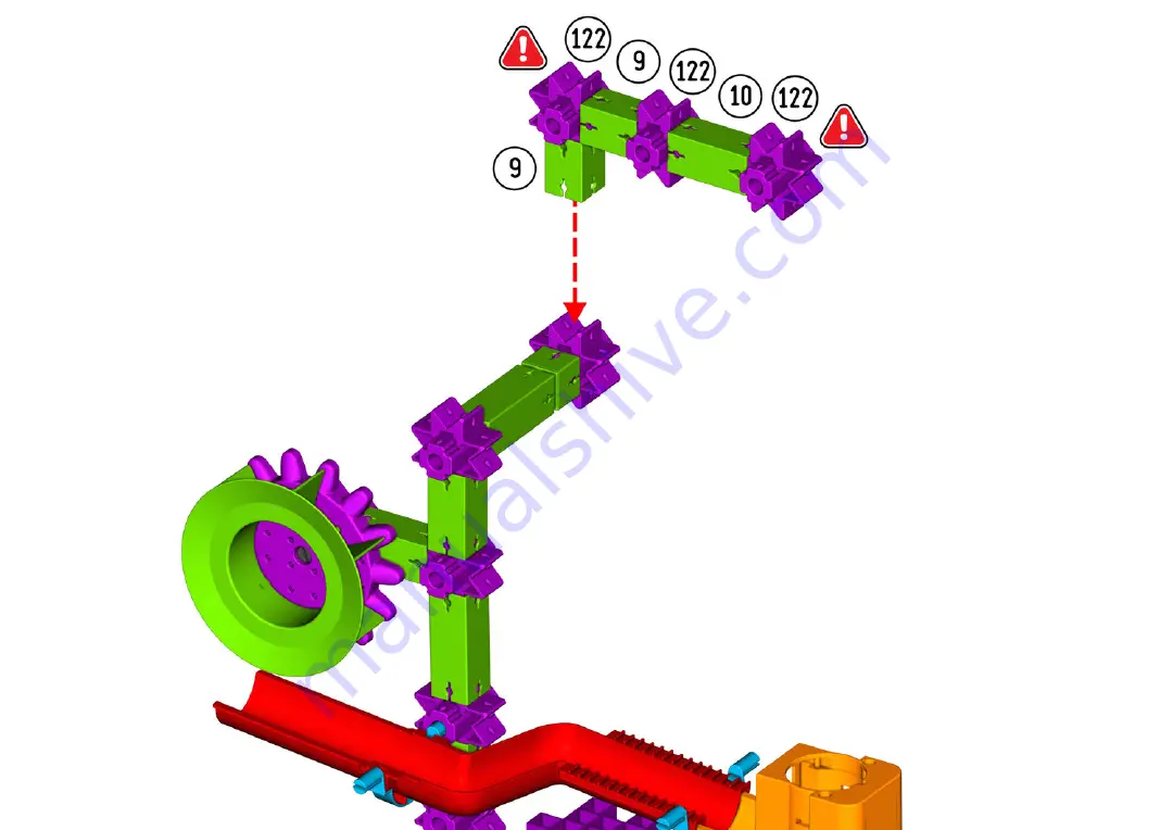 The Learning Journey Techno Gears Marble Mania Catapult Скачать руководство пользователя страница 18