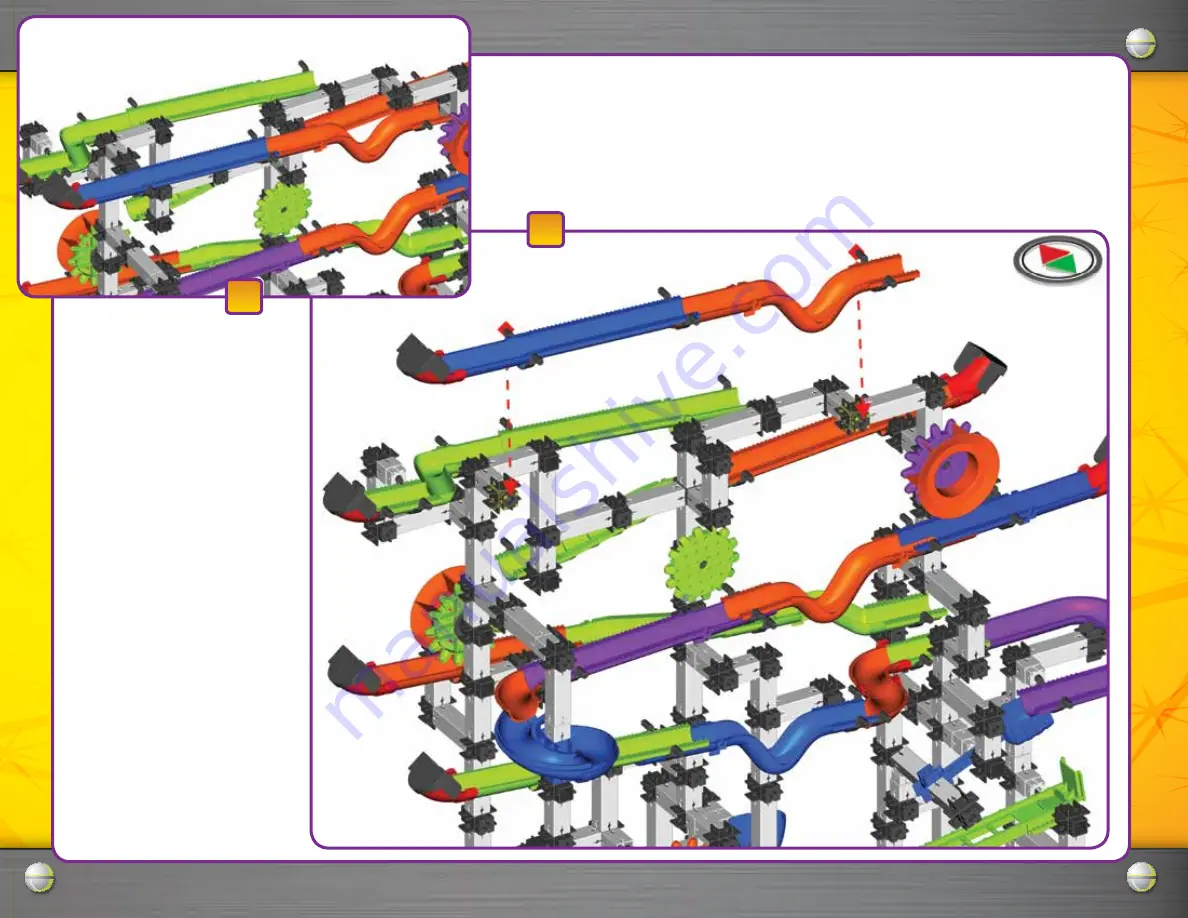 The Learning Journey Techno Gears Marble Mania Mine Shaft 2.0 Instruction Manual Download Page 53