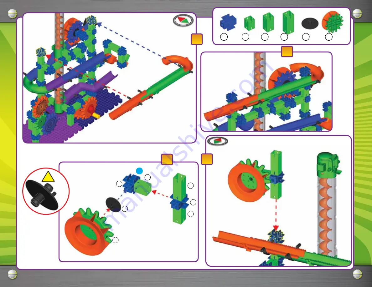 The Learning Journey Techno Gears Marble Mania Sidewinder 2.0 Скачать руководство пользователя страница 21