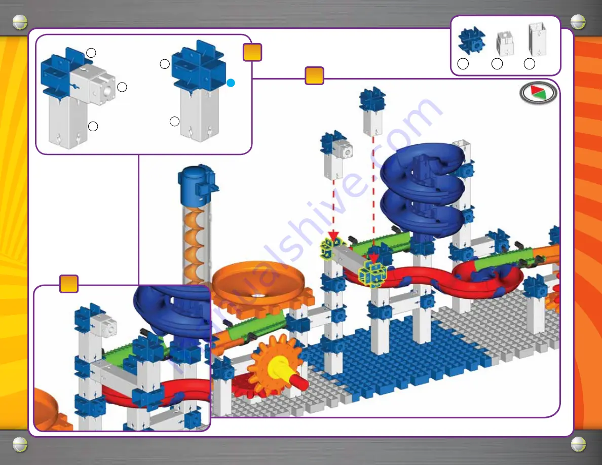 The Learning Journey Techno Gears Marble Mania Velocity 2.0 Instruction Manual Download Page 23