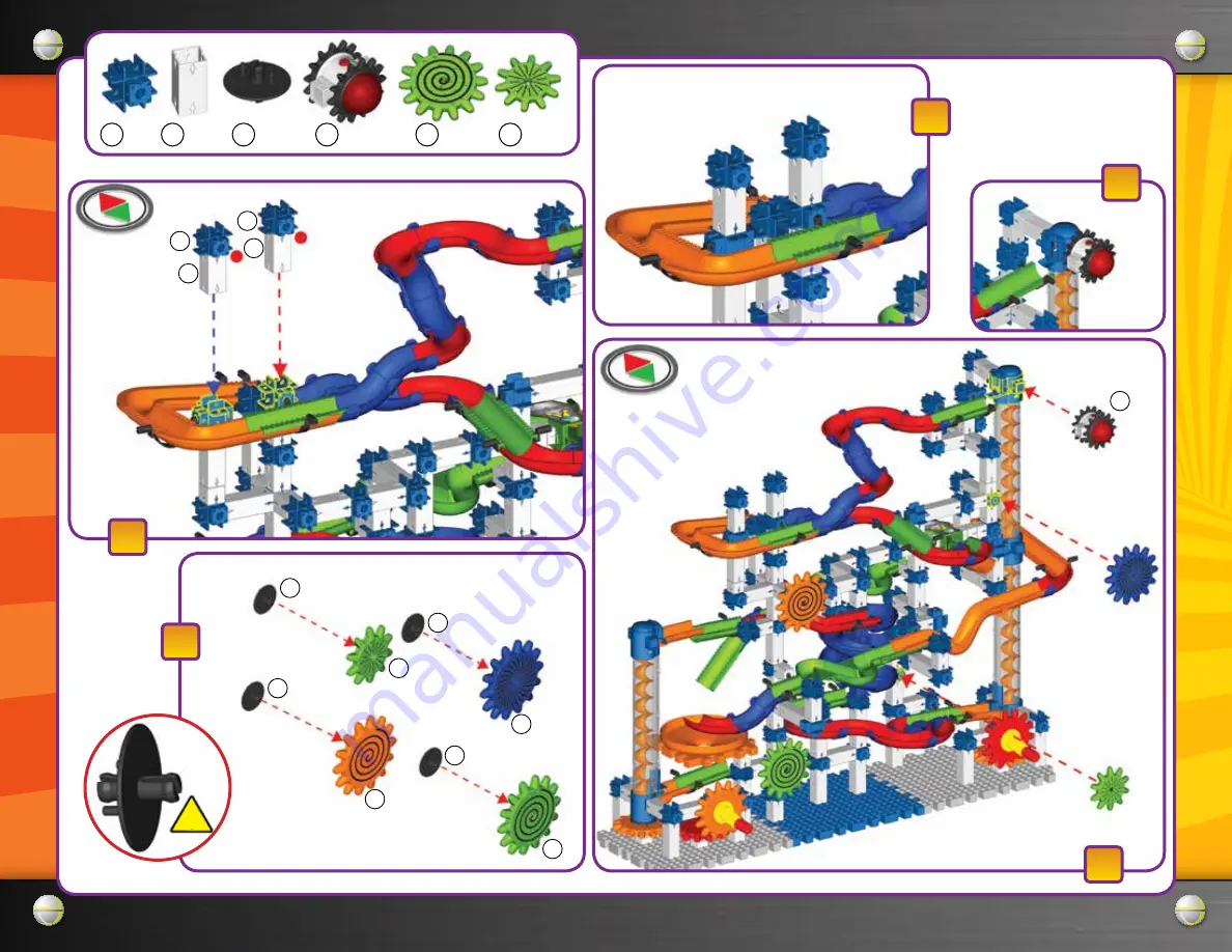 The Learning Journey Techno Gears Marble Mania Velocity 2.0 Instruction Manual Download Page 46