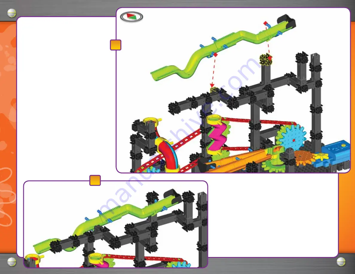 The Learning Journey Techno Gears Marble Mania Wacky Trax Instruction Manual Download Page 31