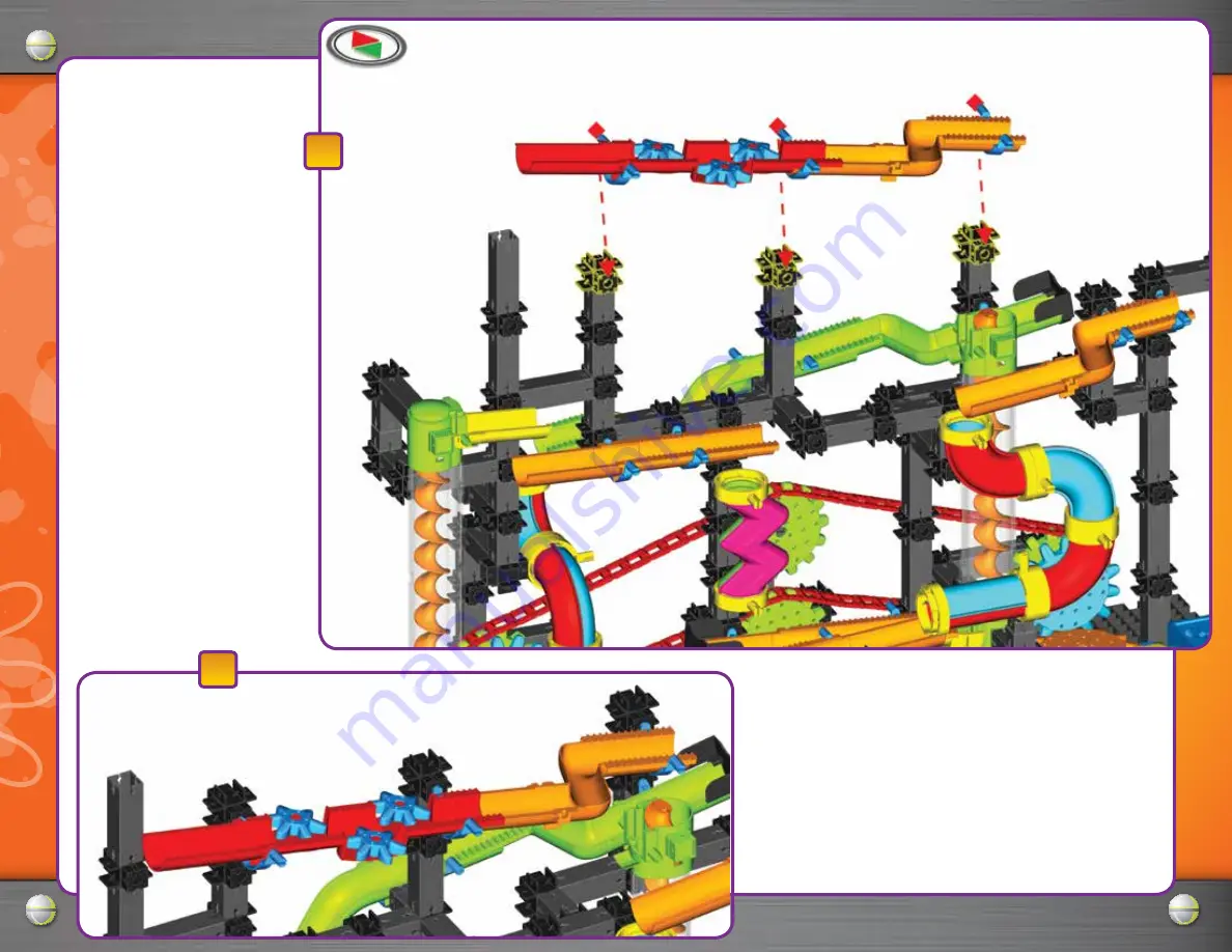 The Learning Journey Techno Gears Marble Mania Wacky Trax Instruction Manual Download Page 45