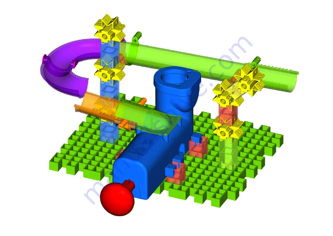 The Learning Journey Techno Gears Marble Mania Xpress Instruction Manual Download Page 20