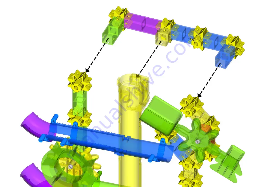 The Learning Journey Techno Gears Marble Mania Xpress Instruction Manual Download Page 43