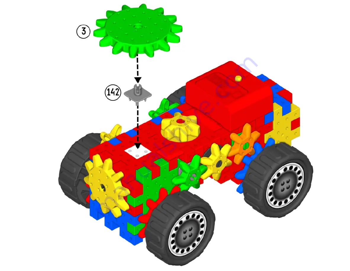 The Learning Journey Techno Gears Monster Truck 2.0 Instruction Manual Download Page 45