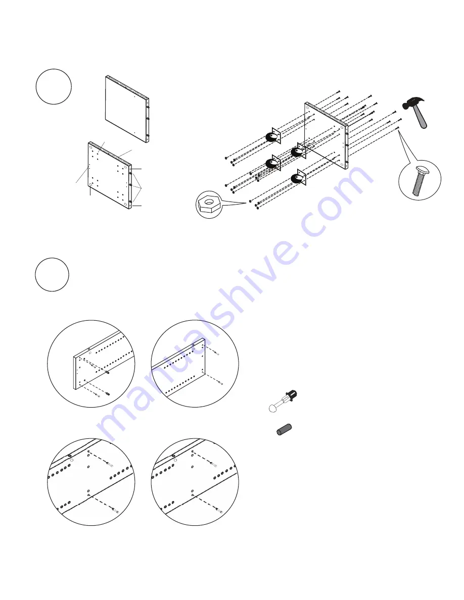 The Original ScrapBox Ultimate Sewing Box Assembly Instructions Manual Download Page 11