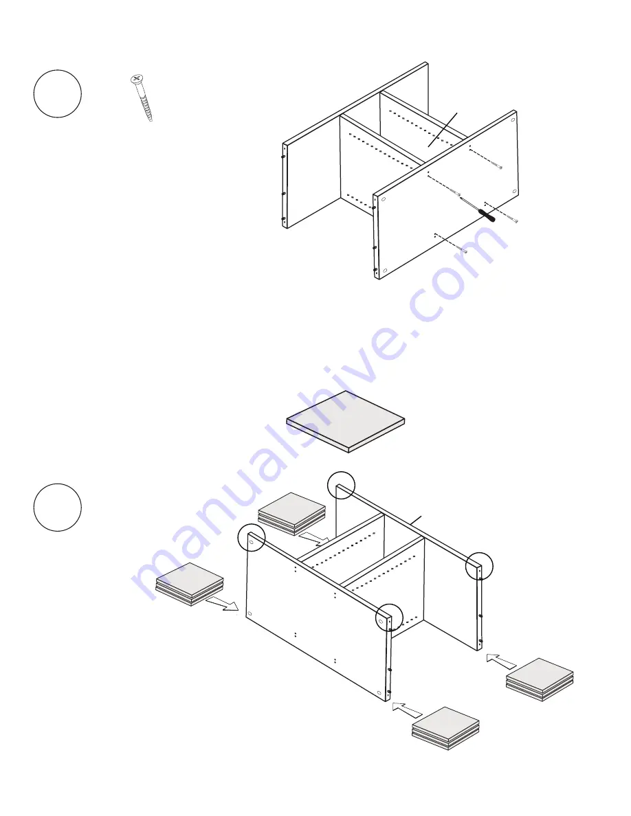 The Original ScrapBox Ultimate Sewing Box Assembly Instructions Manual Download Page 19