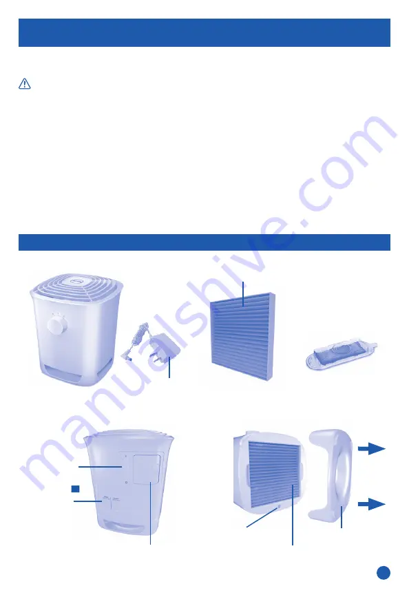 The Procter & Gamble FEBREZE OdorGrab FHT150 Series Manual Download Page 3