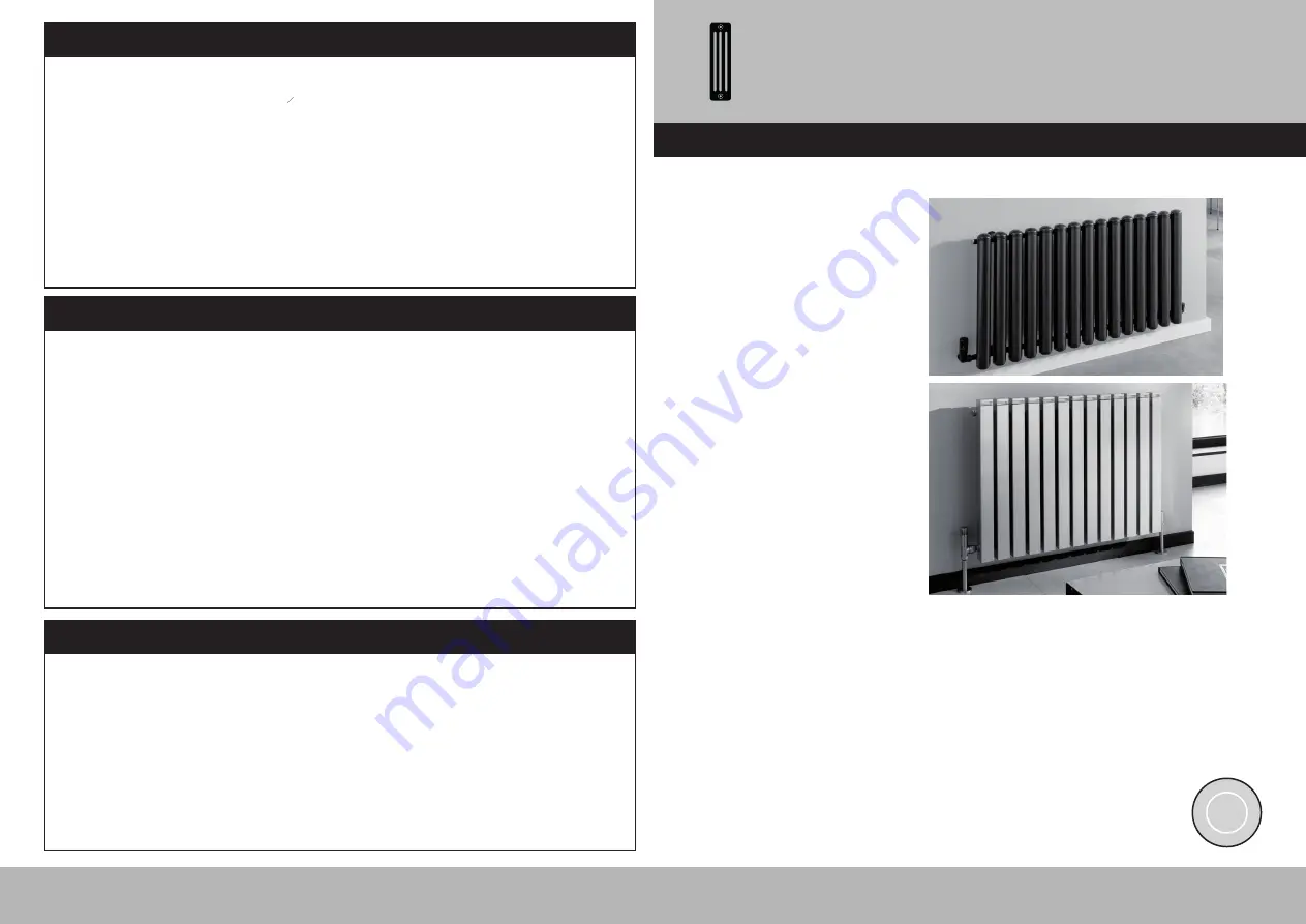 THE RADIATOR COMPANY Seta Groove Fitting Instructions Download Page 1