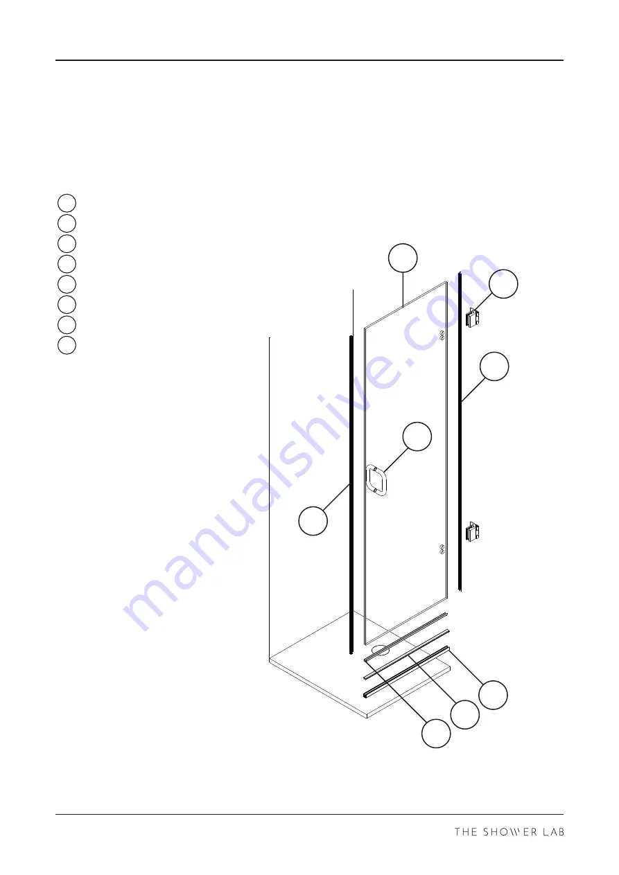 THE SHOWER LAB VIEW 02 VR02S59 Manual Download Page 5