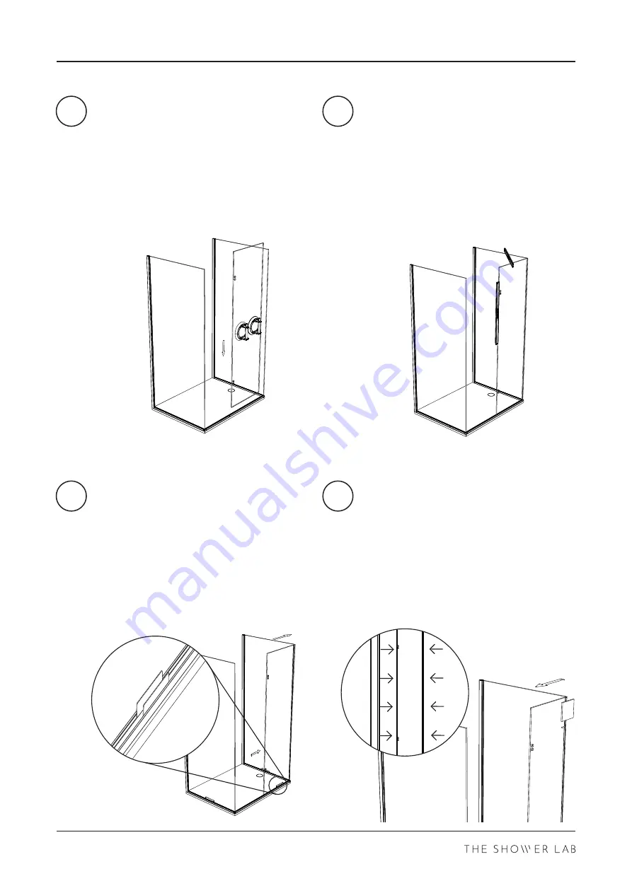 THE SHOWER LAB VIEW 22 Manual Download Page 15