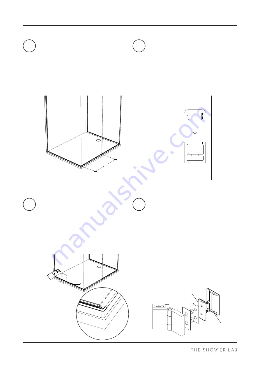 THE SHOWER LAB VIEW 22 Manual Download Page 20