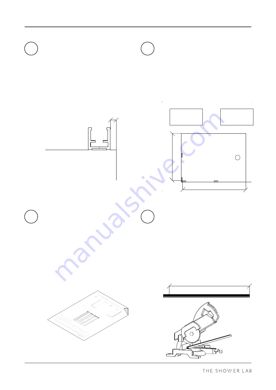 THE SHOWER LAB VIEW 31DW Скачать руководство пользователя страница 8