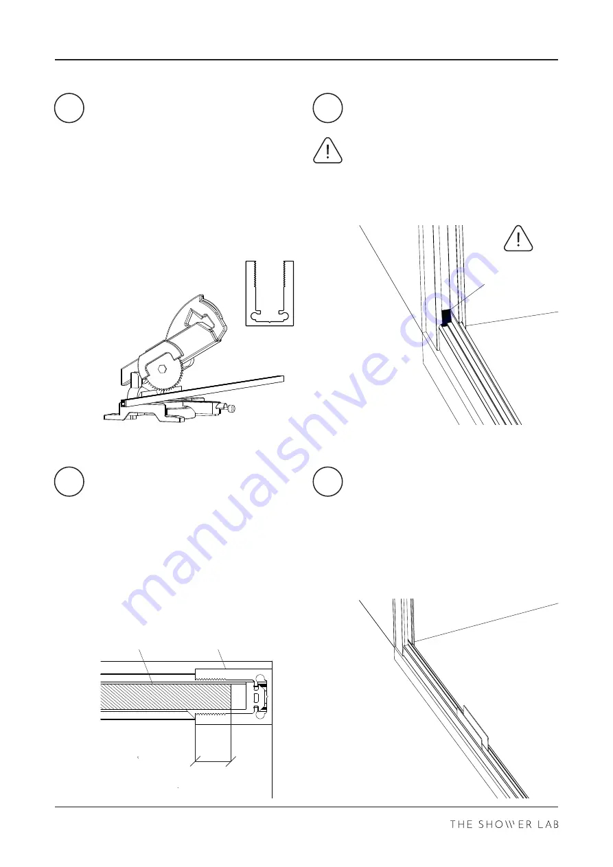 THE SHOWER LAB VIEW 31DW Скачать руководство пользователя страница 12