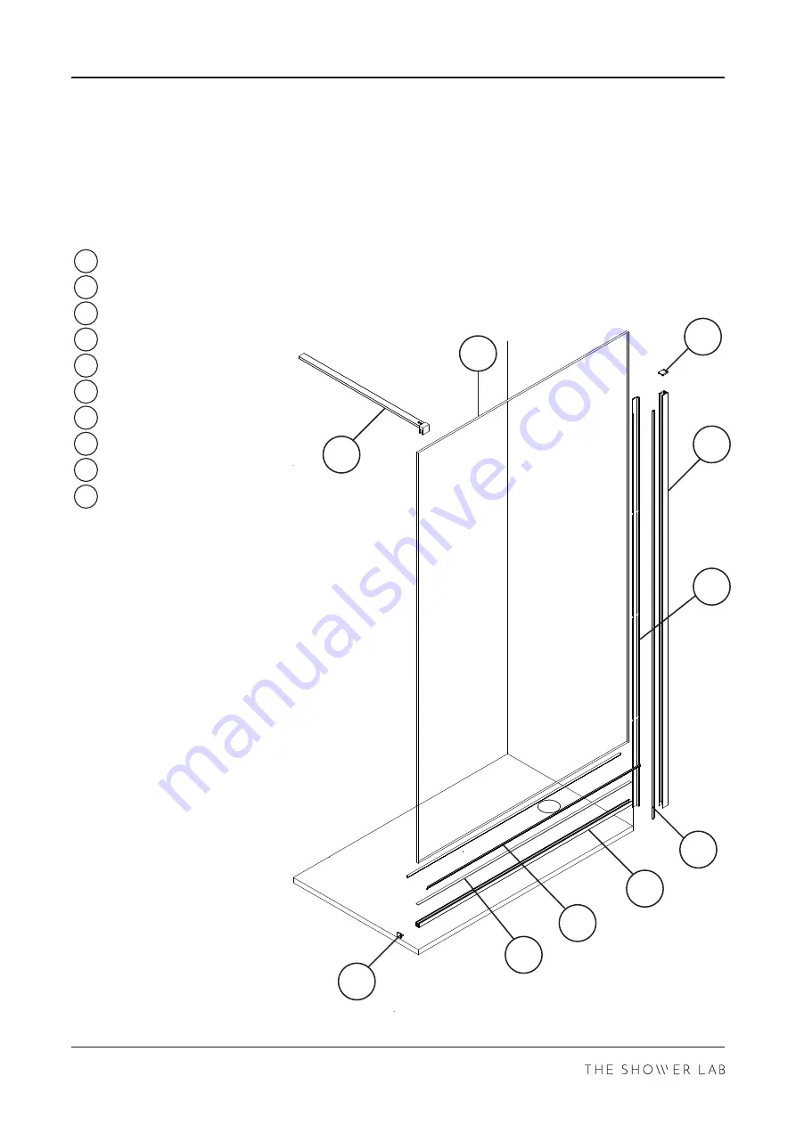 THE SHOWER LAB VR01S100 Manual Download Page 5