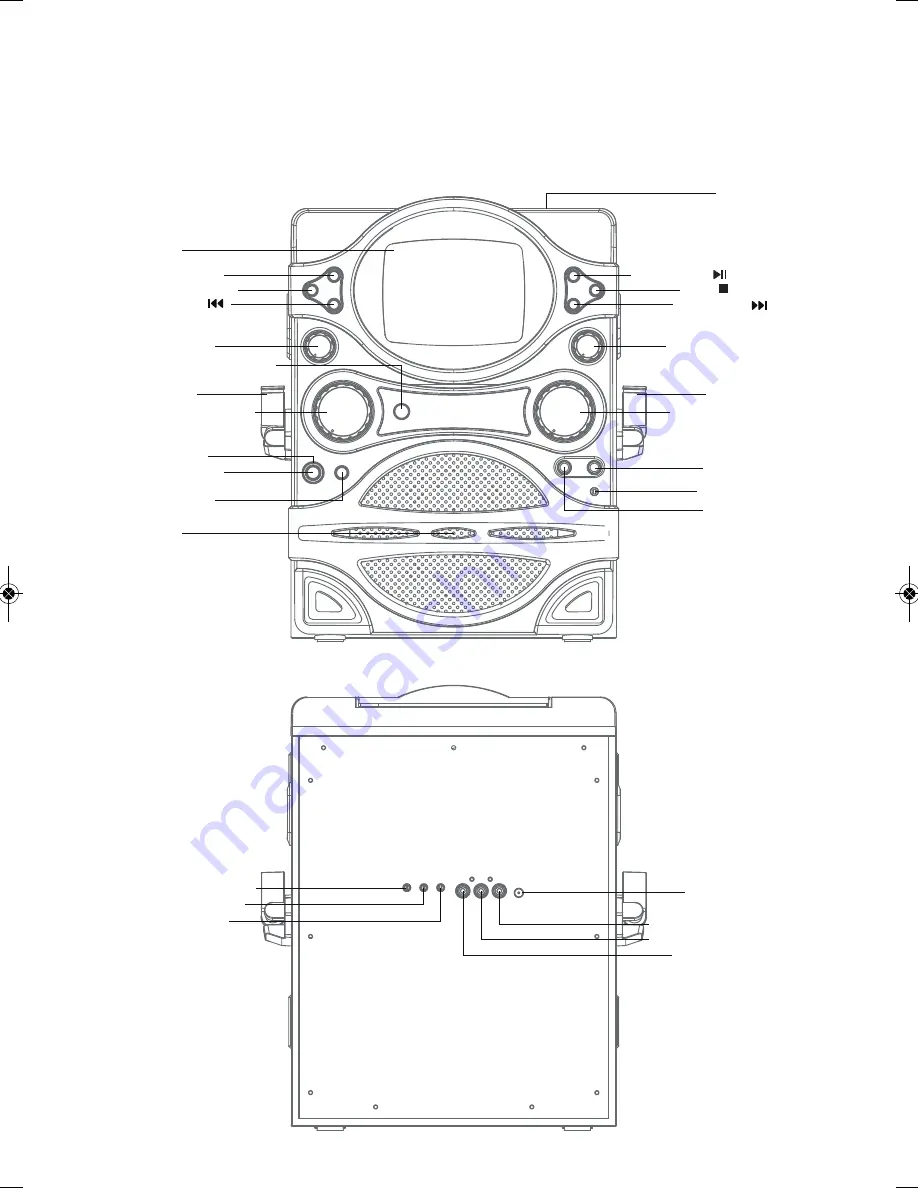 The Singing Machine classic STVG529BK Instruction Manual Download Page 3