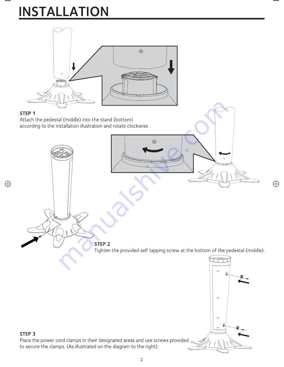 The Singing Machine iSM1028XI Скачать руководство пользователя страница 3