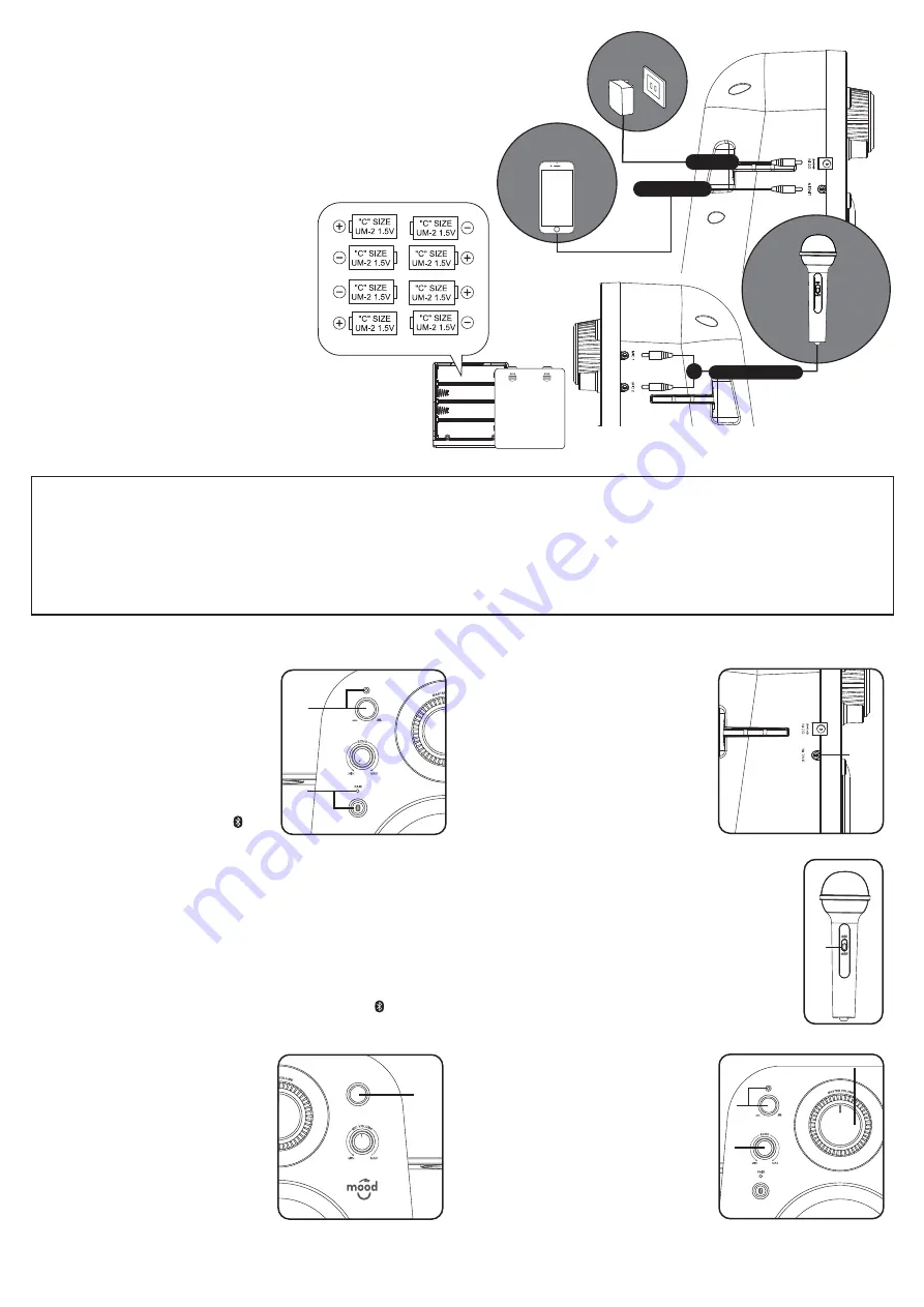 The Singing Machine KIDS SMK250PB Скачать руководство пользователя страница 2