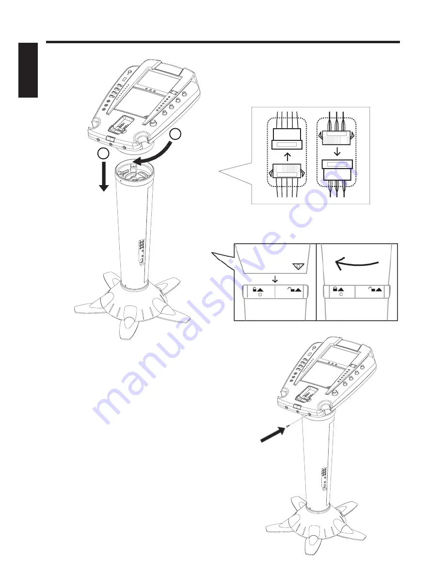 The Singing Machine Pedestal CDG Karaoke System iSM-1010 Скачать руководство пользователя страница 6