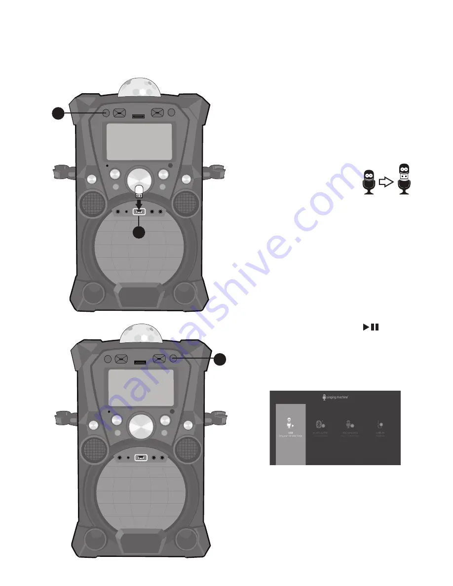 The Singing Machine SDL9030DB Instruction Manual Download Page 15