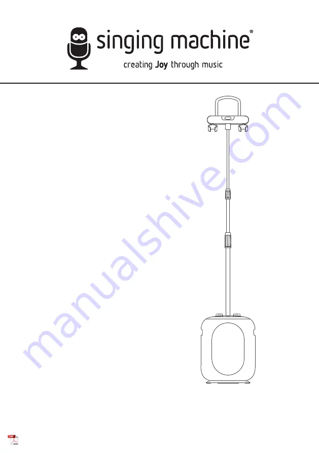 The Singing Machine SMC2035 Instruction Manual Download Page 1