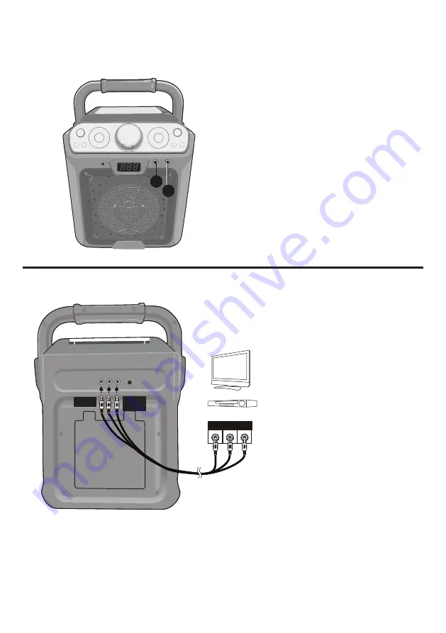 The Singing Machine SML2082BTBC Instruction Manual Download Page 6