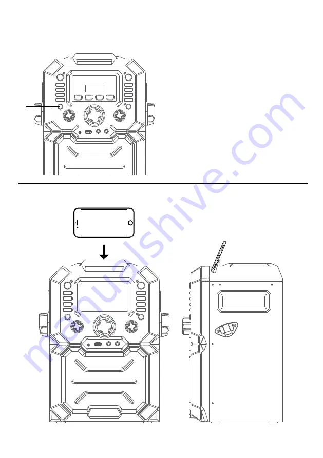 The Singing Machine SML271BK/W Nstruction Manual Download Page 8