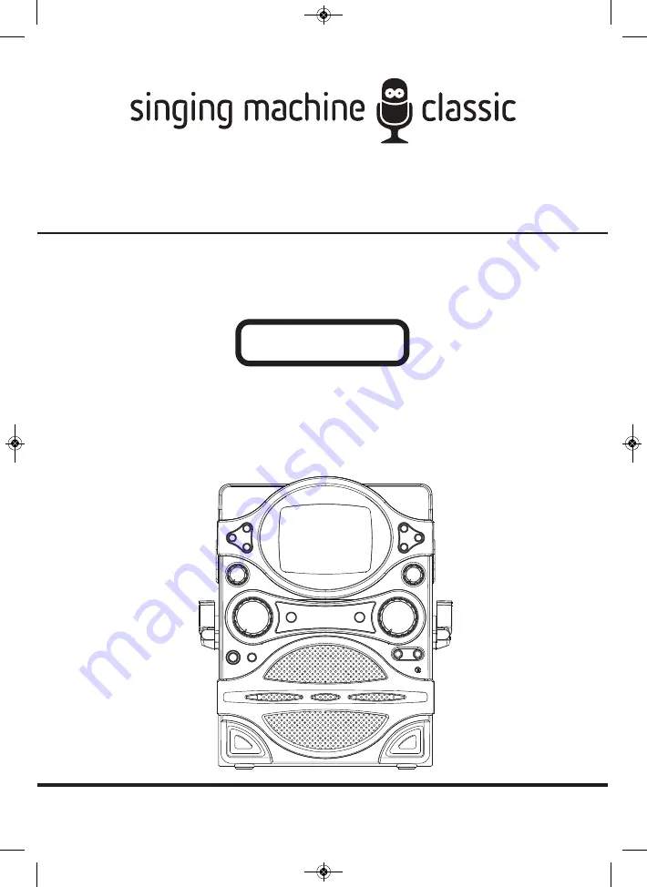 The Singing Machine STVG529BKL Instruction Manual Download Page 1