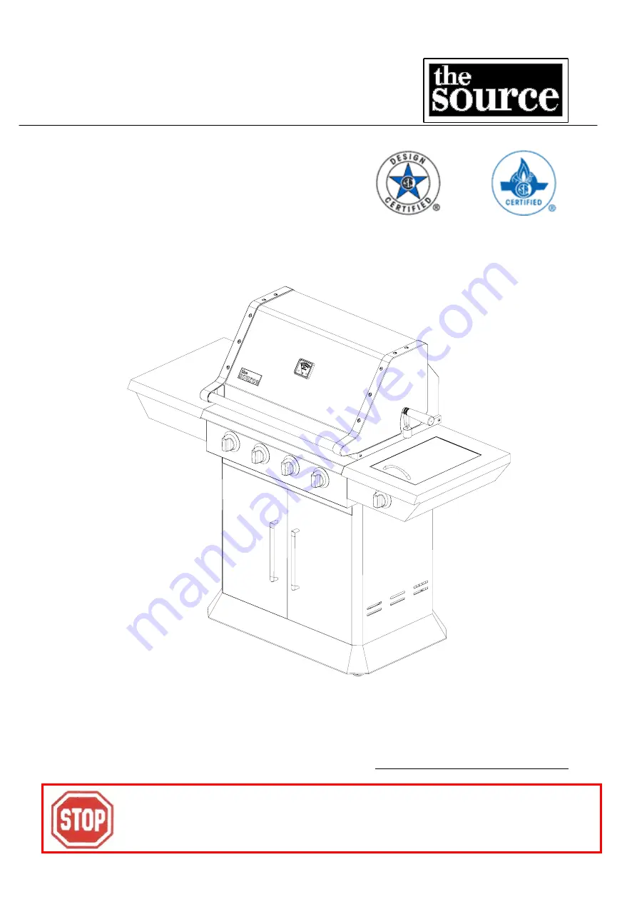 The Source 720-0089-LP Скачать руководство пользователя страница 1