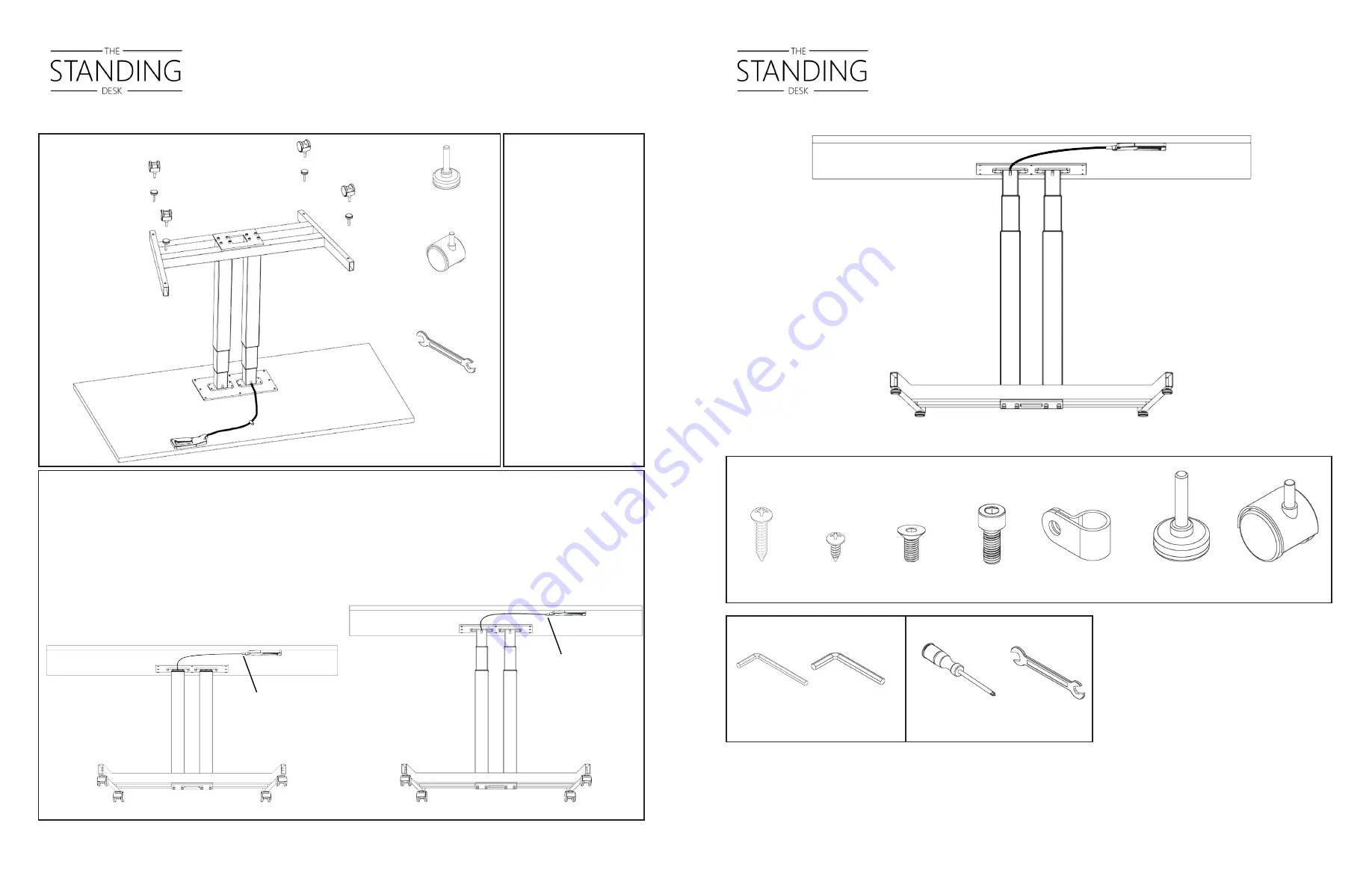 THE STANDING DESK LÜFTEN Assembly Instructions Download Page 1