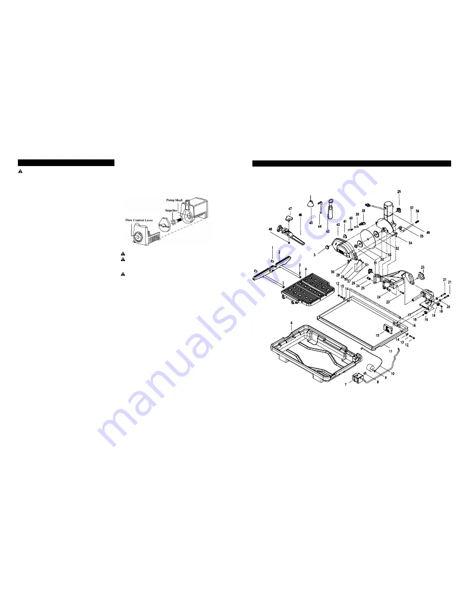 The Tile Doctor WTS950LN Instruction Manual Download Page 8