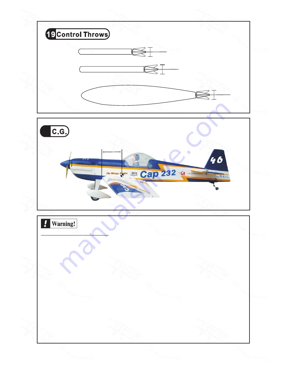 The Wings Maker CAP 232 46S Instruction Manual Download Page 11