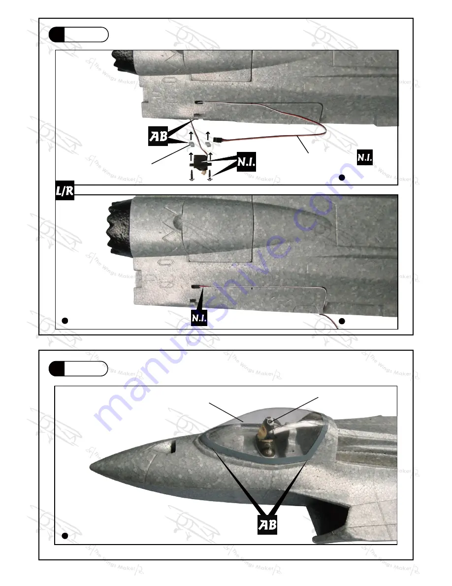 The Wings Maker X Fighter Instruction Manual Download Page 6