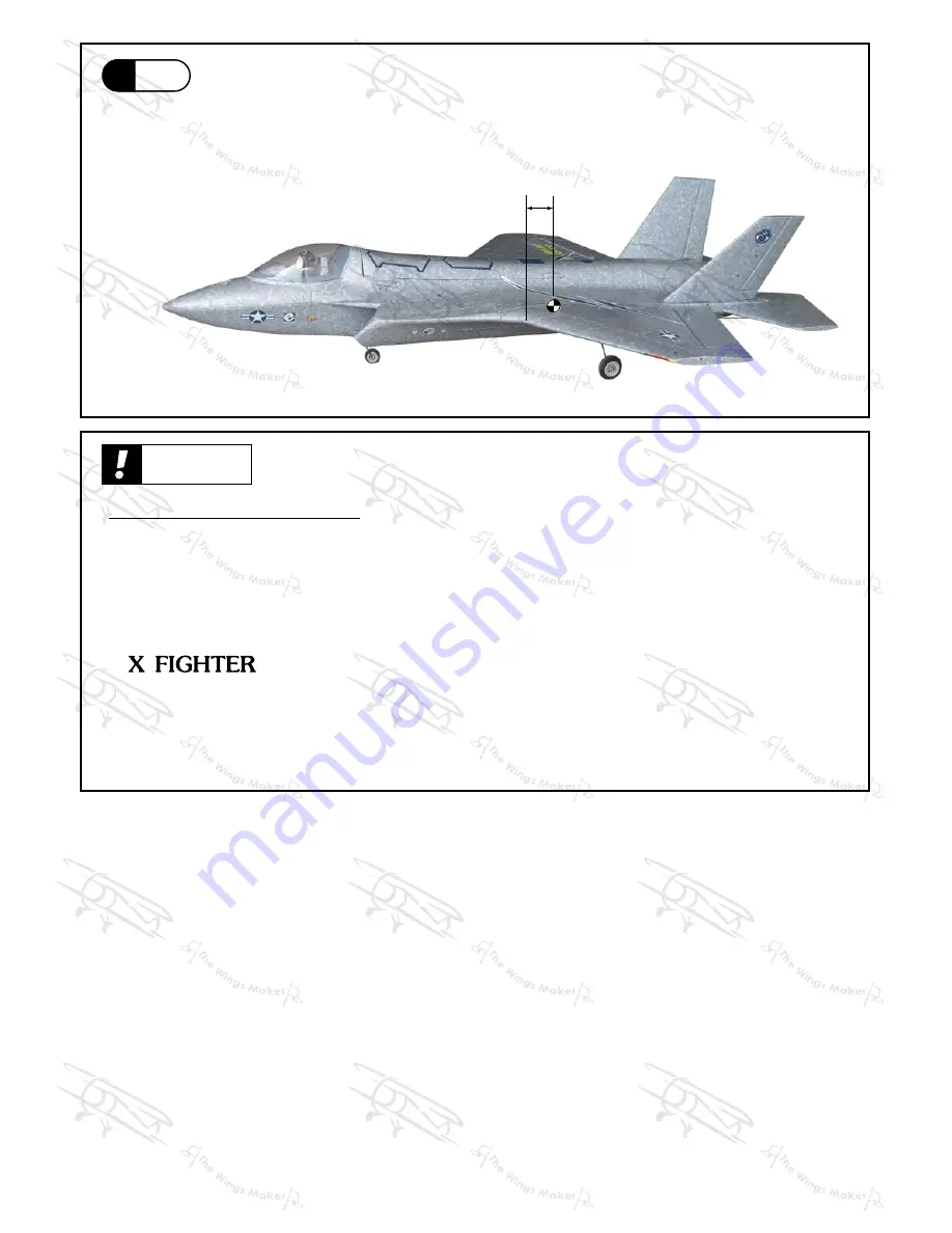 The Wings Maker X Fighter Instruction Manual Download Page 12