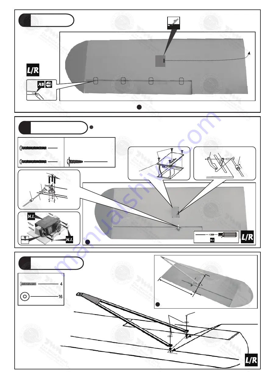 The World Models Mfg 1/5 Piper J-3 Cub Instruction Manual Download Page 4