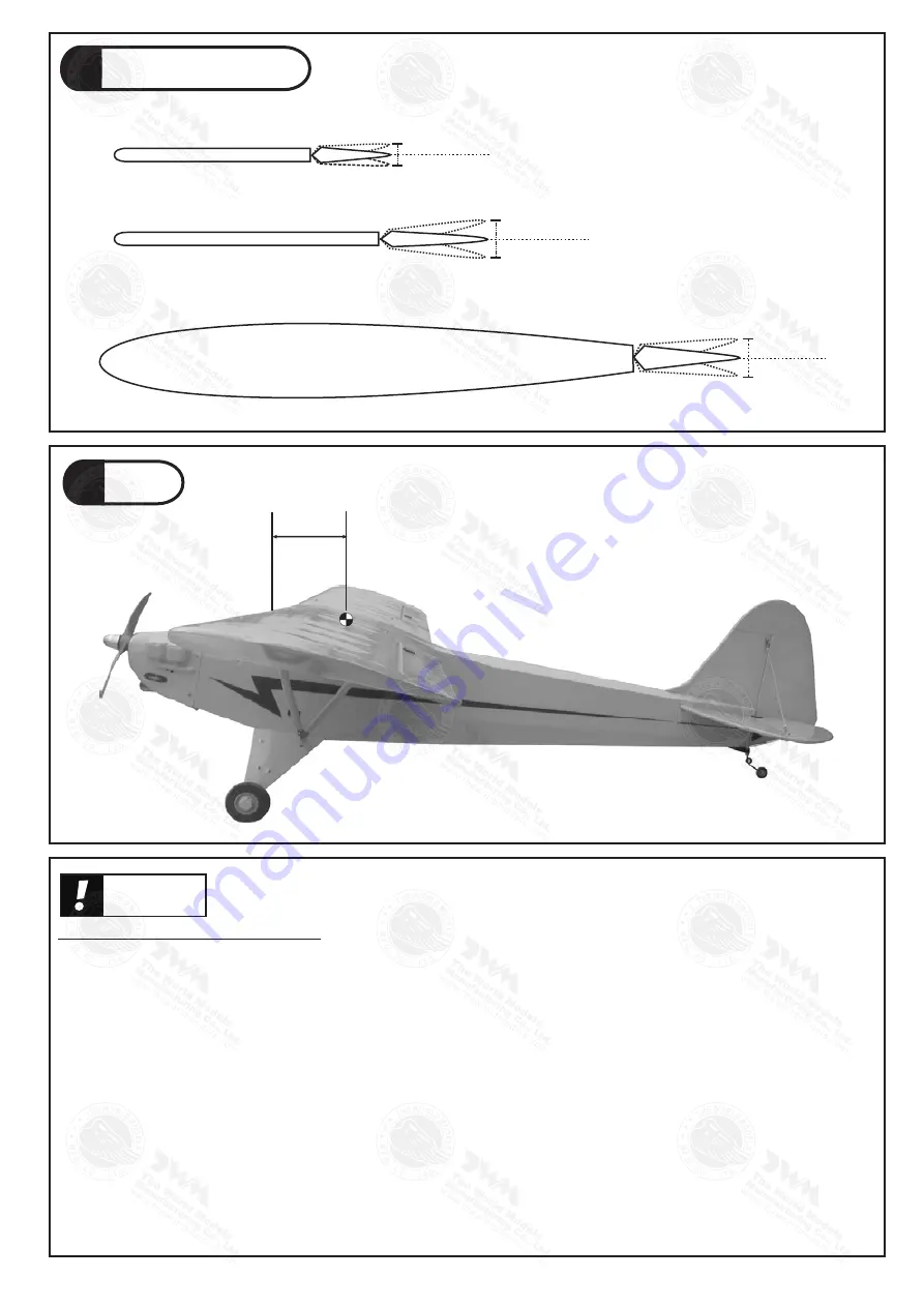 The World Models Mfg 1/5 Piper J-3 Cub Instruction Manual Download Page 13