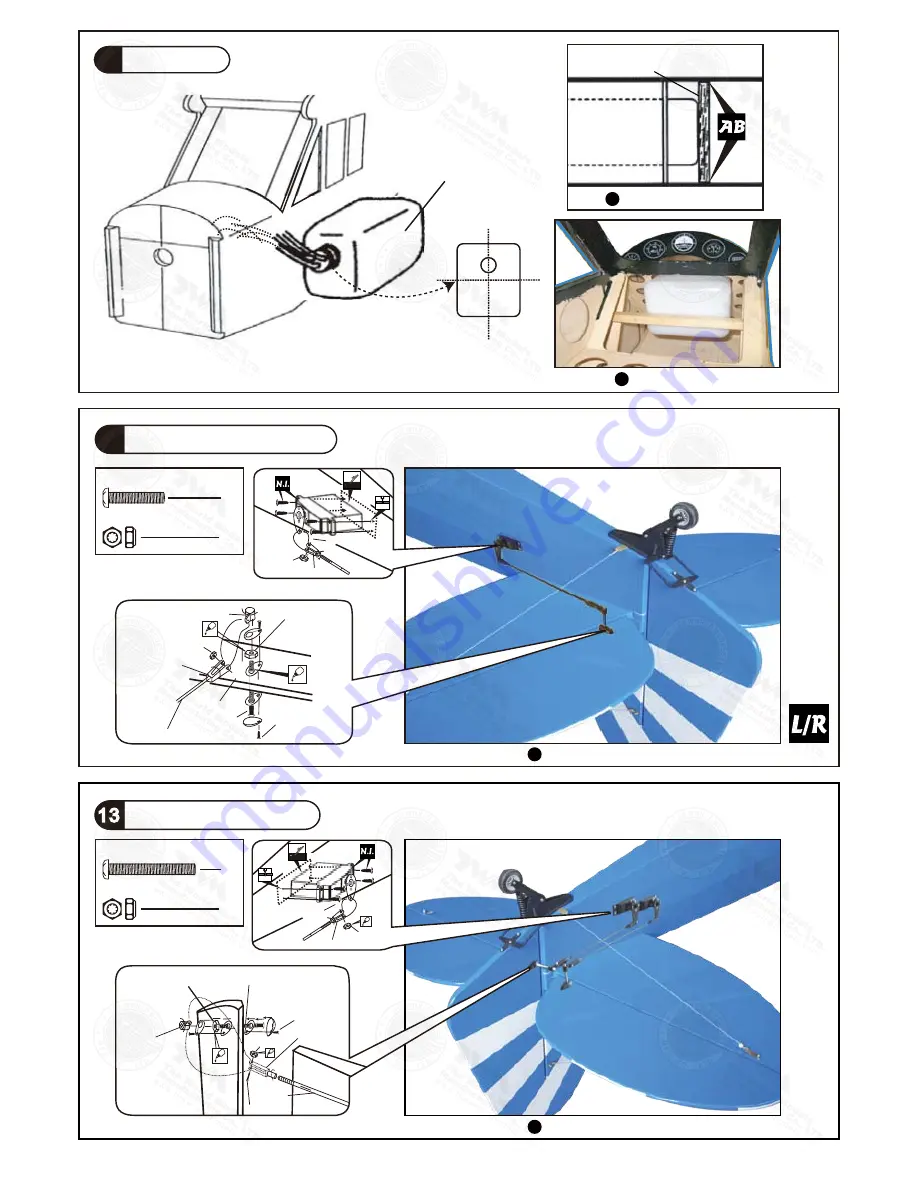 THE WORLD MODELS 1/3 Clipped Wing Cub Instruction Manual Download Page 8