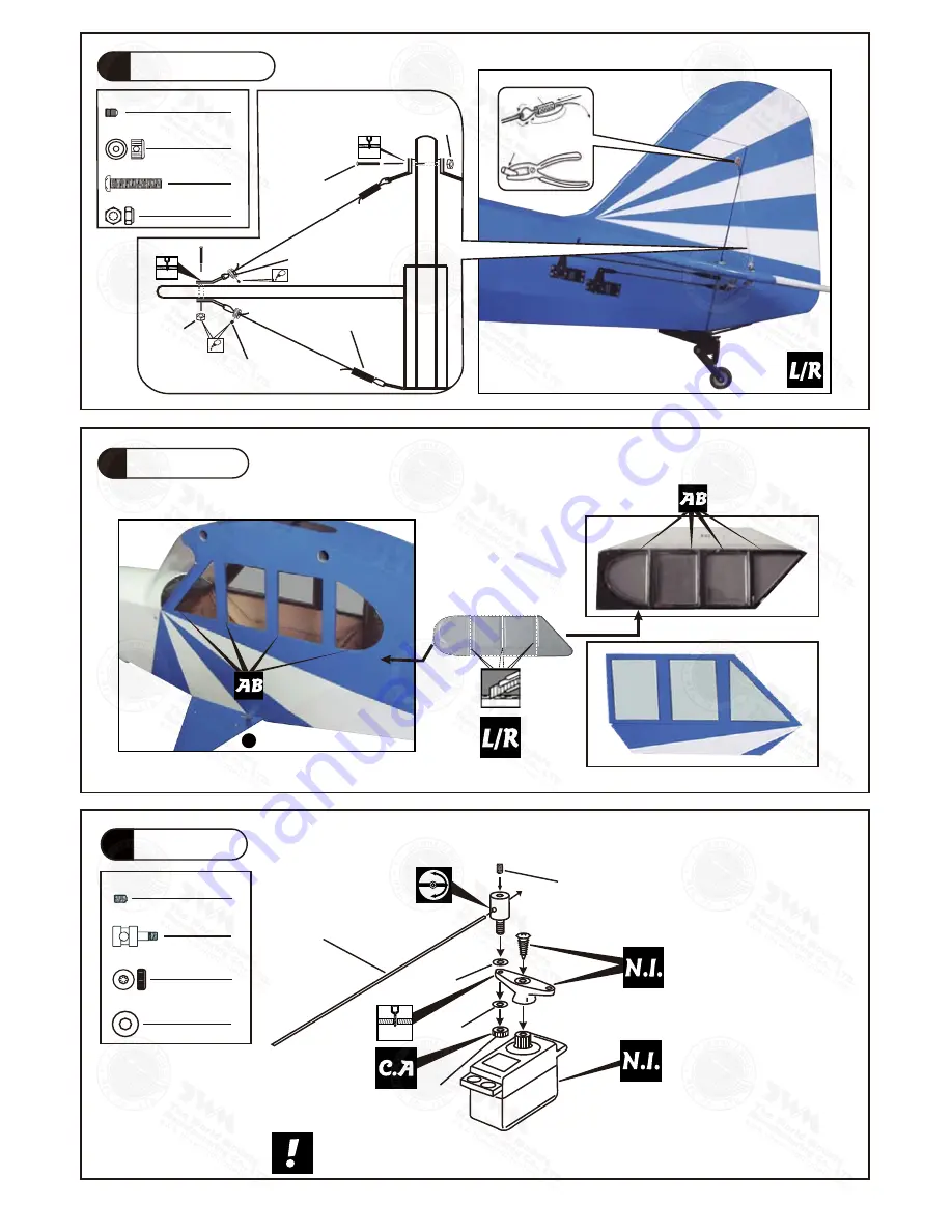 THE WORLD MODELS 1/3 Clipped Wing Cub Скачать руководство пользователя страница 9