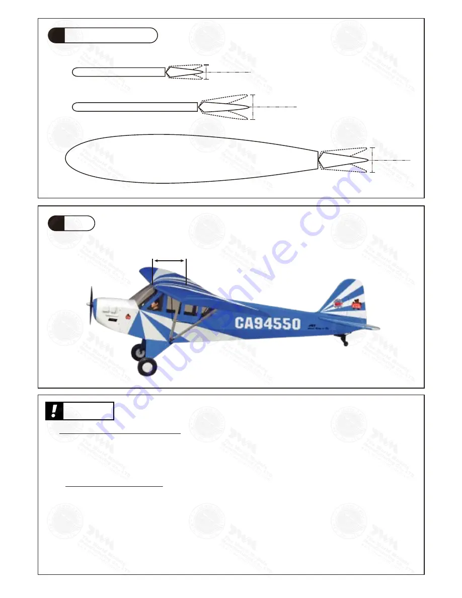 THE WORLD MODELS 1/3 Clipped Wing Cub Instruction Manual Download Page 13