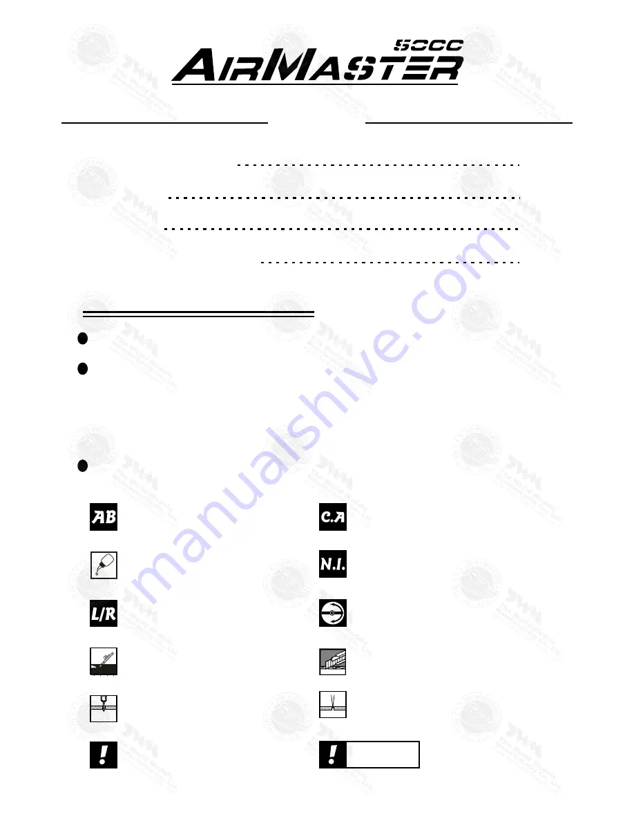 THE WORLD MODELS AirMaster 5000 Instruction Manual Download Page 2