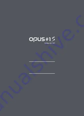 theBit Opus 1S Instruction Manual Download Page 1