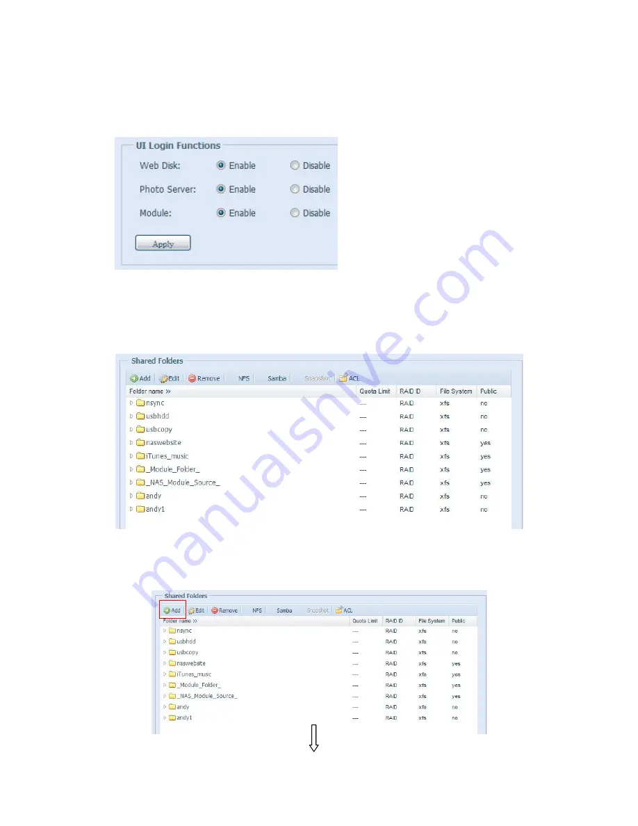 Thecus 1U4200XXX User Manual Download Page 163